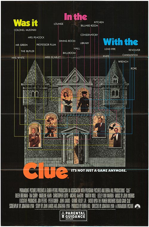 Clue poster