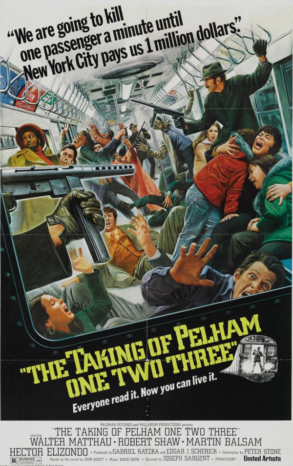 The Taking of Pelham 1 2 3 poster